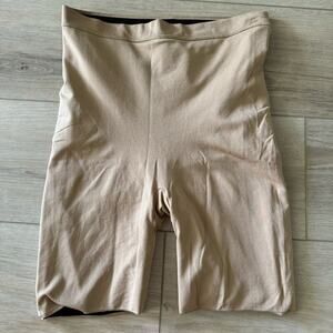 SPANX High Waisted Shaper Short Womens Size XL Nude